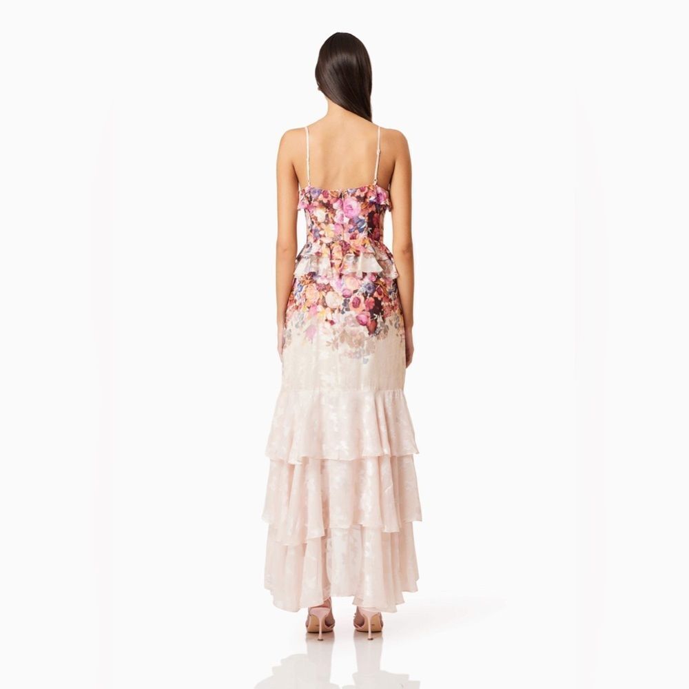 NWT Elliatt Perla Floral Dress Pink Size M - Picture 5 of 13